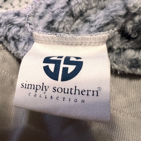 Simply Southern Gray Patterned Pullover. Sz/XL - NWOT. - Picture 8 of 14